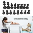thumbnail image 3 of International Chess Pieces Standard Tournament Chessmen With Bottom Lint Suitable For Adults And Children 6+ Years Old, 3 of 8