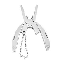 Multitools Pliers, Portable Multitool Pliers Mini Camping Survival Folding Screwdriver Pliers Pocket Knife Tool for Outdoor Survival Camping Hunting and Hiking R6K2