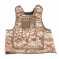 thumbnail image 1 of Chaleco para juegos de jungla para niños, tela Oxford 600D, chaleco explorador ajustable con múltiples bolsillos para niños pequeños, camuflaje, amarillo claro YUNYI BRAND  Deportes, 1 of 8