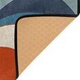 thumbnail image 3 of Yayeee Area Rugs for Living Room 5.2'x4' Non Slip Washable Bedroom Floor Carpet, Beige Abstract Wavy, 3 of 5
