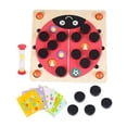 thumbnail image 1 of Juego de ajedrez de memoria,Juego de mesa de ajedrez con memoria de madera Juegos familiares,Juego de acertijos de combinación de memoria de colores para niños,Juego familiar educativo para, 1 of 9