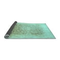 thumbnail image 2 of Ahgly Company Indoor Rectangle Persian Light Blue Traditional Area Rugs, 8' x 12', 2 of 4