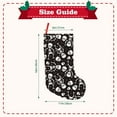 thumbnail image 3 of Vsdgher Skeleton Christmas Stockings 18 inch Large Kids Stocking Bags Hanging Socks for Christmas Decor Decorations, 3 of 7