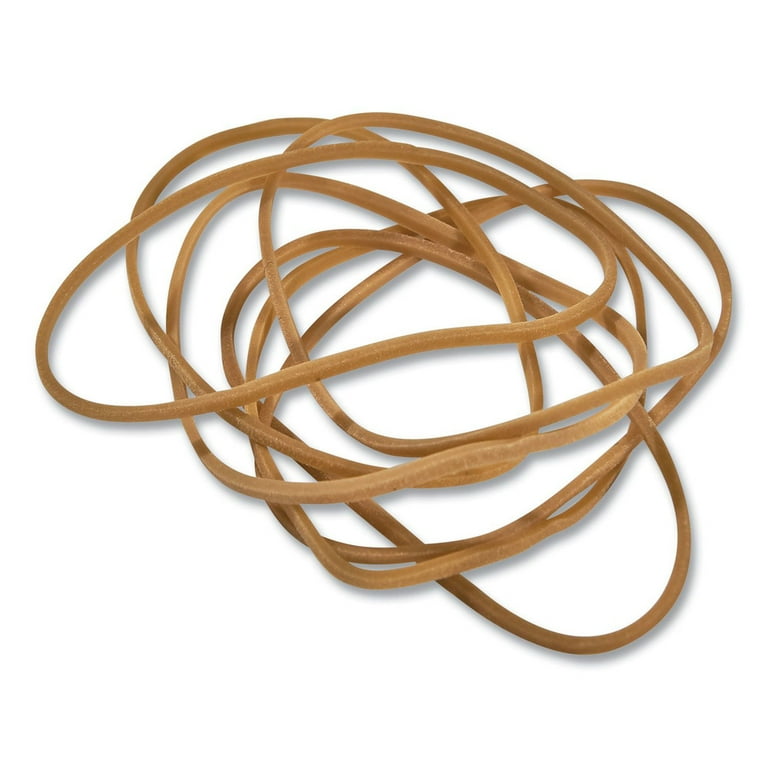 Clear Elastic Bands - 1 1/2 x 1/16 - ULINE - 2 Bags of 1650 - S-25362