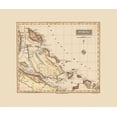 thumbnail image 2 of Lucas 30x26 Gold Ornate Wood Framed with Double Matting Museum Art Print Titled - Bahamas - Lucas 1823, 2 of 4