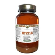 Myrtle (Myrtus Communis) Dry Leaf Liquid Extract Tincture. Expertly Extracted by Trusted HawaiiPharm Brand. Absolutely Natural. Proudly made in USA. Tincture 32 Fl.Oz