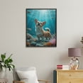 thumbnail image 4 of Paint By Numbers Kit for Adults Beginner - DIY Cute Corgi Underwater Adventure Canvas Painting Kits for Adults, Frameless Paint By Number for Adults for Home Wall Decor 16x20 Inch, 4 of 7