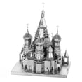 thumbnail image 3 of Metal Earth Premium Series Saint Basil's Cathedral 3D Metal Model Kit Fascinations, 3 of 4