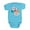 Turquoise, variant on - Furby Furbmoji Fun! - Cute Infant Bodysuit Baby Romper - Size Newborn - 24 Months