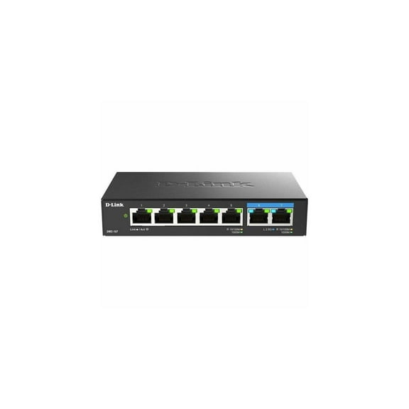 D-Link 7-Port Multi-Gigabit Unmanaged Switch (dms-107)