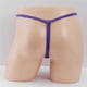 thumbnail image 4 of Sexy Mini hombres Tanga personalidad aro moda cintura baja T pantalones traje de baño ropa interior Pompotops qyievc5649, 4 of 6
