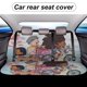 thumbnail image 5 of El Niño Loco-theme Car Rear Seat Covers Back Elastic Flexible Car Seat Covers Decorative Fits Most Cars 120x59x76cm, 5 of 6