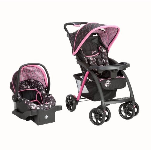 Disney Saunter Luxe Travel System Stroller Car Seat Alice In Wonderland Com Disney Saunter Luxe Travel System, Purple Car Seat And Stroller Set