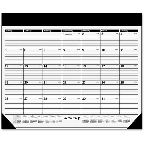 At-A-Glance Refillable Desk Pad Calendar - Walmart.com
