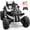 White, variant on East doll 24V Big Kids Ride on Toys, Electric Power Ride on Car for Kids Age 3-8, 4 Wheeler, 4WD 800W Motors ATV for Kids, 5MPH, Parent Remote, Music, Blue