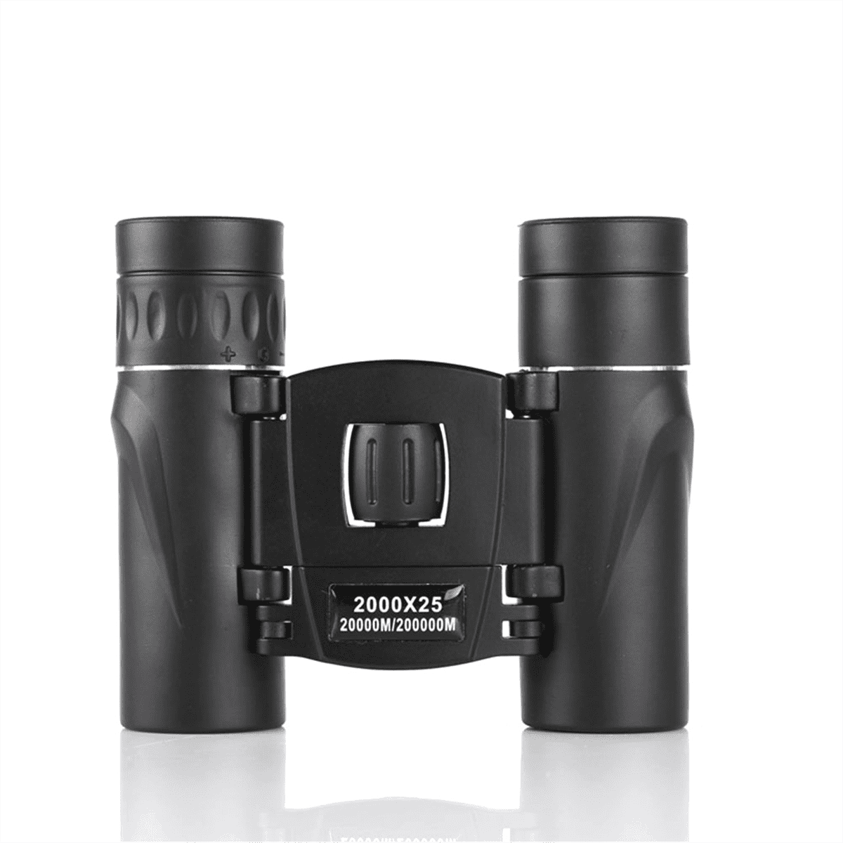 2PCS 2000X25 HD Zoom Portable Binoculars and Single-Tube Telescope 16X52 Long Range BAK4 Telescope Folding for Camping