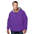 thumbnail image 1 of Tri-Mountain Conqueror 8480 Hooded Jacket, 4X-Large, Purple/Gray, 1 of 2