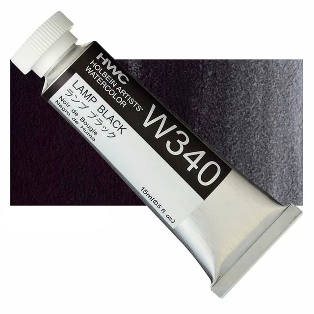 Holbein Acuarelas Profesionales para Artistas, Tubo de 15ml, Ideal para Pintores, Aficionados, Principiantes y Estudiantes, A-W340