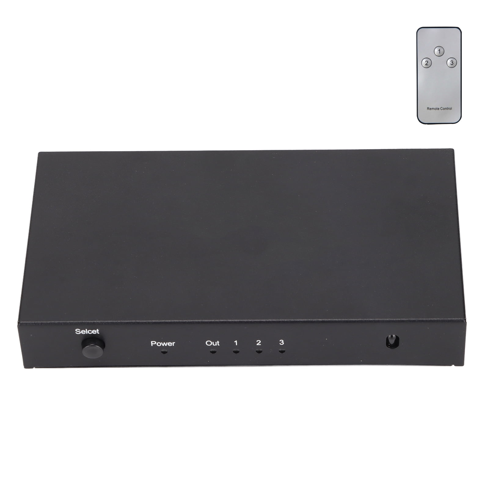 4K HD Multimedia Interface Switch, Plug And Play 100240V 3 In 1 Out