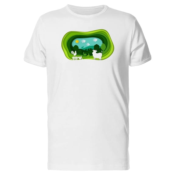Agriculture Origami Tee Men's -Image by Shutterstock