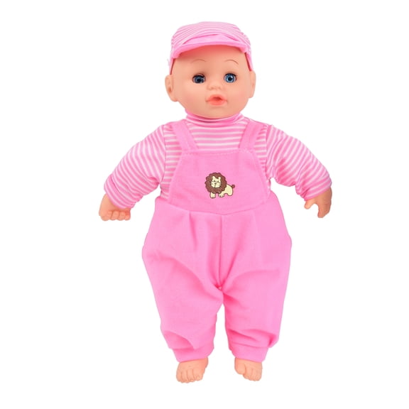 Wonderplay 14'' Pink Outfit Interactive Doll - Pink