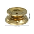 thumbnail image 2 of 1 Pair Antique Style Stainless Steel Candle Holder for Home Decor Wedding and Party Taper Candle Stand Classic Wide Base Candle Stand, 2 of 8