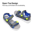 thumbnail image 4 of DREAM PAIRS Boys Girls Sandals Kids Athletic Summer Water Open Toe Shoes for Little/Big Kid, 4 of 6