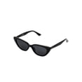 thumbnail image 2 of No Boundaries Women's Cat Eye Black Sunglasses, 2 of 3