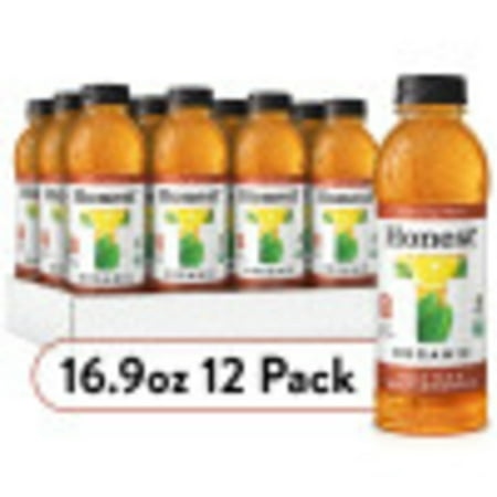 Honest Tea Organic Fair Trade Half Tea &amp; Half Lemonade Gluten Free, 16.9 fl oz, 12 Pack