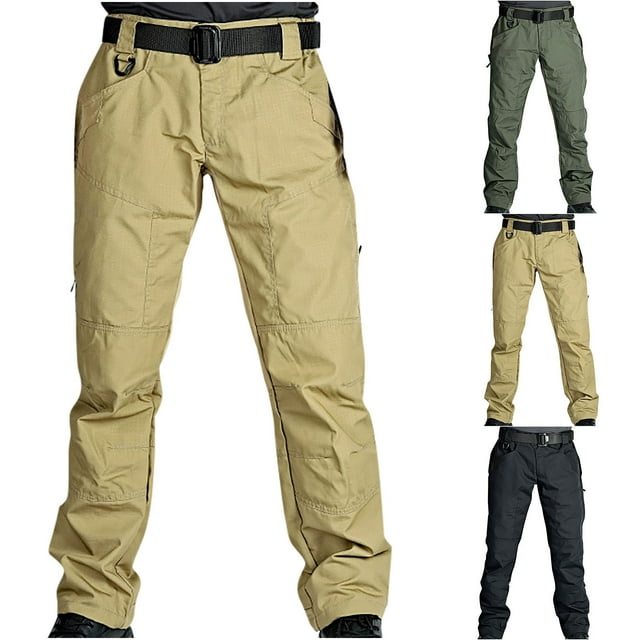 Styesk Pantalon Homme Pantalon Homme Poche Ripstop Randonnée Léger Cargo Pêche Militaire