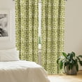 thumbnail image 2 of Ambesonne Fruits Curtains, Abstract Autumn Garden, Pair of 28"x63", Khaki Brown, 2 of 5