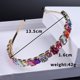 thumbnail image 2 of Diademas de diamantes de imitación brillantes para mujer, diademas de diamantes para mujer/niñas, diadema de cristal para una apariencia más refinada y juvenil Feliz Sencillez, 2 of 5