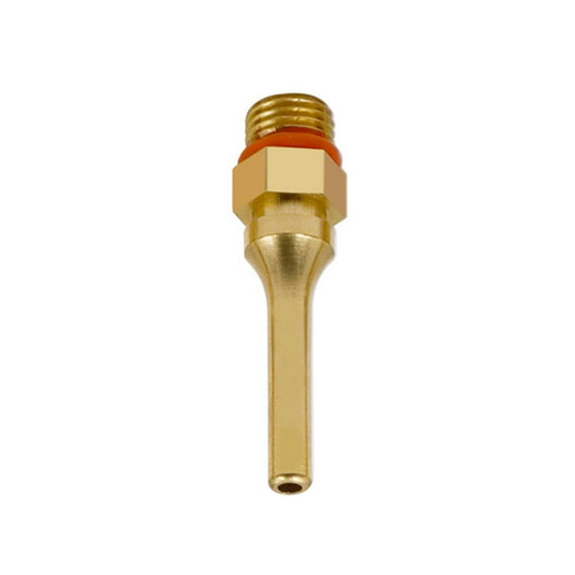 jesticaly Outils Chauffants Électriques Pièces de Rechange Embouts en Cuivre Étanches pour Buse de Colle Buse de Machine à Colle Chaude Embouts de Réparation Or 3x50mm