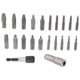 thumbnail image 1 of Juego de Extractor de Tornillos DañAdos, Juego de Extractor de Tornillos Pelados de 22 Piezas, Juego de Extractor de Tornillos Rotos HSS con Adaptador de Broca y Enchufe, 1 of 1