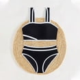 thumbnail image 4 of CCRFTGI Girls Swimsuits 10-12 Summer Two Piece Beach Swimwear Swimsuits Swimming Girls Fashion Bathing Suit Black 11-12 Years, 4 of 5