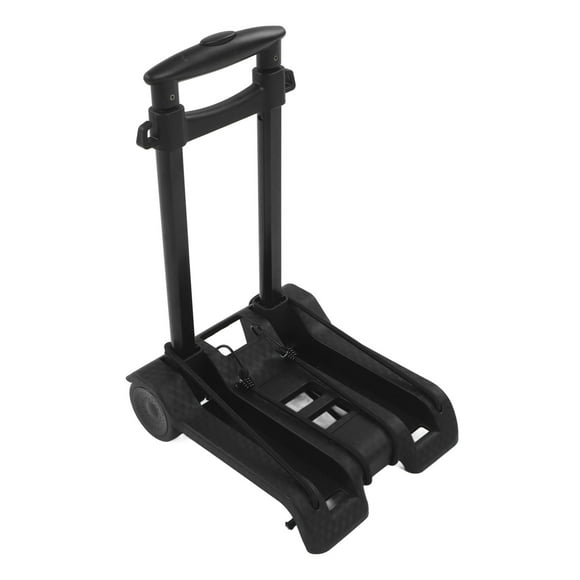 Push Cart Dolly, Foldable Adjustable Pull Rod 2 Wheels Platform Truck For Transportation