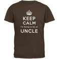 thumbnail image 1 of Keep Calm Going to be Oncle T-Shirt Adulte Marron, 1 of 1