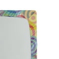 thumbnail image 2 of Ambesonne Modern Fitted Sheet, Geometric Circles Rounds, Full Size, Multicolor, 2 of 2