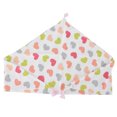 thumbnail image 3 of Baberos de baba para bebé, baberos de baba súper absorbentes, baberos de algodón transpirables para niños y niñas, corazón, 3 of 9
