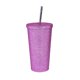 thumbnail image 1 of Inteprter Taza de viaje aislada Taza de botella térmica de acero inoxidable a prueba de fugas para cerveza Juegos de servir café y té Rosa 500 ml, 1 of 1