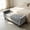Velvet Gray, variant on 51 inch Gray Velvet Storage Ottoman Bench, Upholstered End of Bed Bench with Rolled Arms & Hidden Storage, Entryway Bench with Storage for Bedroom Living Room