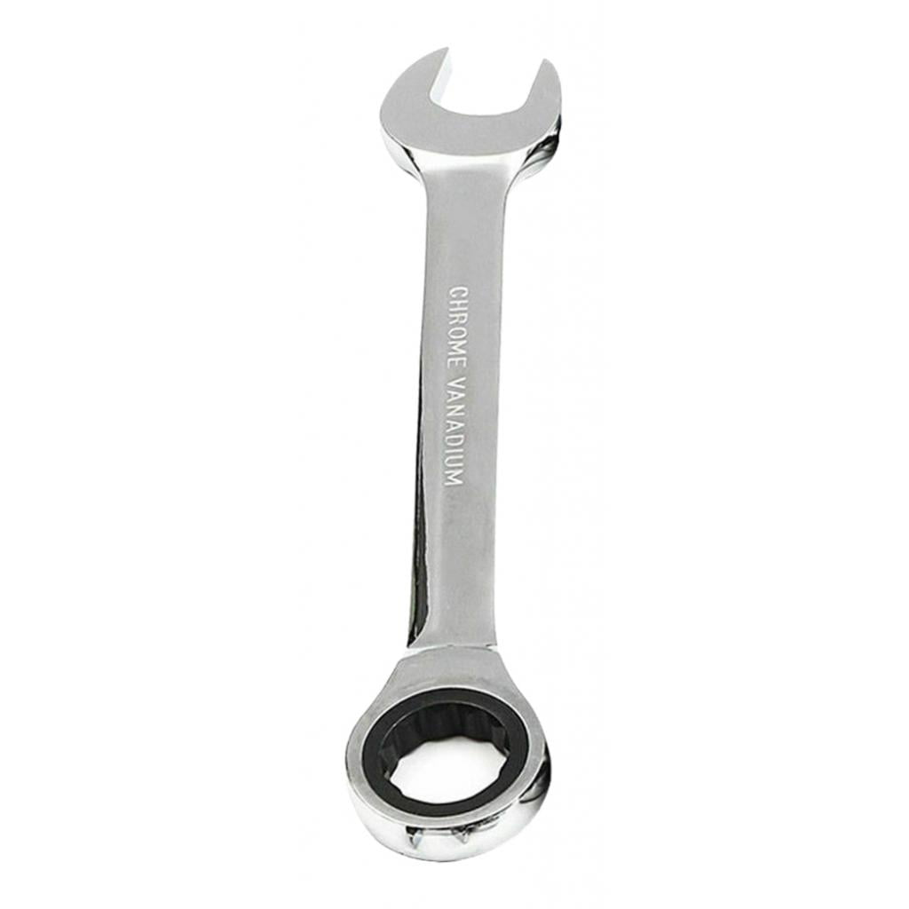 Ratchet Wrench 5° Movement Hardened Polished Steel for Projects w/ Tight Spaces
