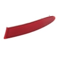 thumbnail image 1 of Car Rear Bumper Reflector, Transparent Red Shell Rear Bumper Reflector Cover  For Vehicle Left/63147217315,Right/63147217316, 1 of 8