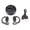 Black, variant on NFTIGB AI Translation Earphones Bluetooth 5.4 Translator Device Real Time Smart Wireless Earbuds Long Battery Life Ear Hook Multilingual Support for Travel Business Black 4.72 inches / 12 cm