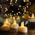 thumbnail image 2 of Tiitstoy 12Pcs Flameless Floating Candles, Battery Operated Waterproof Lights Centerpieces Floating Pool Candles Candle Decor for Wedding Pool Bathtub Dinner Party Valentine's Day Decorations, 2 of 5