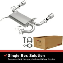 BRExhaust OE Replacement Exhaust Muffler Kit 108-0030: Compatible with 2003-2007 INFINITI G35 3.5L