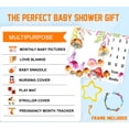 thumbnail image 3 of Manta Baby Monthly Milestone SSCSTS de franela, 122 x 102 cm, 3 of 9
