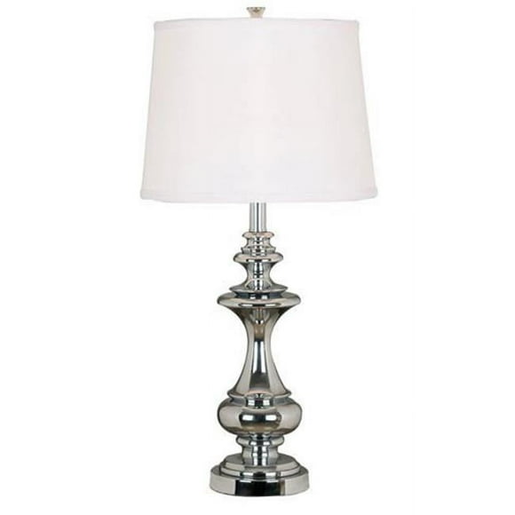 Kenroy Home 21430CH Stratton Table Lamps, 29 x 14 Inch, Chrome