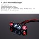 thumbnail image 4 of Portaequipajes de Techo 2 Luz LED Bnca con Cubierta para Oruga RC Part Fit D90 Baoblaze Luz LED para portaequipajes, 4 of 8
