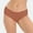 A2-Coffee, variant on Women Low Brief Bikini Bottoms Bikini Panties Women's Underwear Women Low Rise Bikini Women's Mid Rise Bikini Shaping Underwear Ladies Seamless Panties Butt Pads V-waist Blue Xl